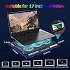Laptop-Cooling-Pad-Laptop-Cooler-with-6-Quiet-Led-Fans-for-156-17-Inch-Laptop-Cooling-Fan-StandSwitch-Control-Fan-Speed-Function LIANGSTAR Laptop Cooling Pad, Laptop Cooler with 6 Quiet Led Fans for 15.6-17 Inch Laptop Cooling Fan Stand,Switch…