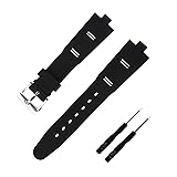 JETHENG Men's Rubber watch Strap for 22mm DIAGONO