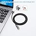 CableCreation Headphone Extension Cable 6FT, 3.5mm Aux Male to Female TRRS Audio Stereo Cable, Right Angle Auxiliary HiFi Cable with Silver-Plating Copper, 24K Gold Plated (Microphone) for Car Stereo