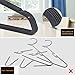 IEOKE Velvet Hangers, Nonslip Clothes Hangers Heavy Duty 360 Swivel Hanger Hook Ultra Thin Clothes Racks Perfect for Space Saving (50 Pack)