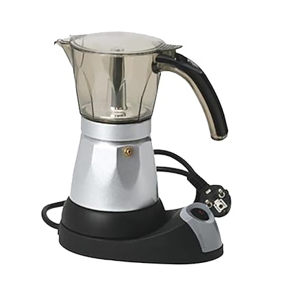 Phenovo EU Plug Electric Coffee Maker Expresso Machine Italian Moka Stovetop 300ml