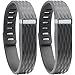 For Fitbit Flex Bands, SKYLET Silicone Replacement Bands for Fitbit Flex with Fastener Ring (No Tracker)