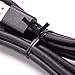 Sago Brothers Twist Ties 500 Pcs Reusable and Durable Plastic Black Bread Ties 5 Inches
