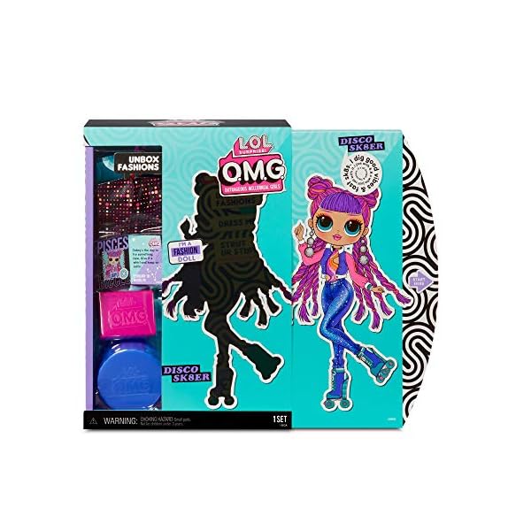 LOL Surprise ROLLER CHICK Fashion Doll, With 20 Surprises, Designer Clothes, Glitter Outfits, And Fashionable…