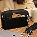 Wallet Handbag M.Way 3 Layers Storage Zipper Waterproof Nylon Crossbody Shoulder Bag Cell Phone Pouch Handbag Purse with Wrist Strap for iPhone6/7 Samsung S5 S6 S7 Under 5.5'' Black