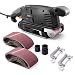 TACKLIFE Belt Sander 3&times;18-Inch with 13Pcs Sanding Belts, Bench Sander with Variable-speed Control, Fixed Screw Clamps, Dust Box, Vacuum Adapters, 10Feet (3 meters) Length Power Cord PSFS1A