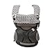 HnyBaby Organic Cotton Drool and Teething Pads with Bib Designed for Ergobaby Four Position 360 Baby Carrier | Reversible Ultra Soft Absorbent 3 Piece Set for Boys and Girls
