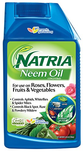 Natria 706240A Neem Oil Concentrate Pest Control and Organic Fungicide, 24-Ounce