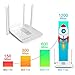 Wifi Router EDUP Wireless Router AC1200Mbps High Speed Dual Band 5GHZ / 2.4GHZ Long Range Smart Wifi Box with 5Dbi External Antennas