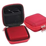 Hermitshell Hard EVA Travel Case Fits Anker PowerCore Fusion 5000 2-in-1 Portable Charger and Wall Charger (red)