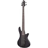 Schecter Stiletto Stealth - Satin Black, 5-String