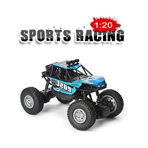 Kanzd 1:12 2.4G Remote Control Off-Road Monster Truck High Speed RTR RC Car Toy (Blue)