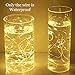 Fairy Lights Battery Operated Starry Firefly Silvery Wire String Lights 15 Pack 7.2ft 20 LED Jar Table Centerpiece for Wedding Christmas Halloween Party Decoration (Warm White)
