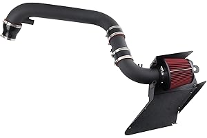 Aosuracing Cold Air Intake Kit Compatible with 2008-2017 VW/Audi (Golf MK6, Jetta MK6 Gli, Beetle, Passat/CC, Tiguan, A3) 2.0