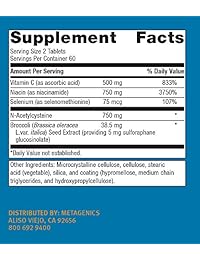 glutaclear 120 tabletas