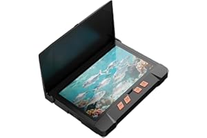 AugustknowU Visual Underwater Fish Detector 7 Inch 3000NIT Display For Accurate Fish Identification And Depth Reading