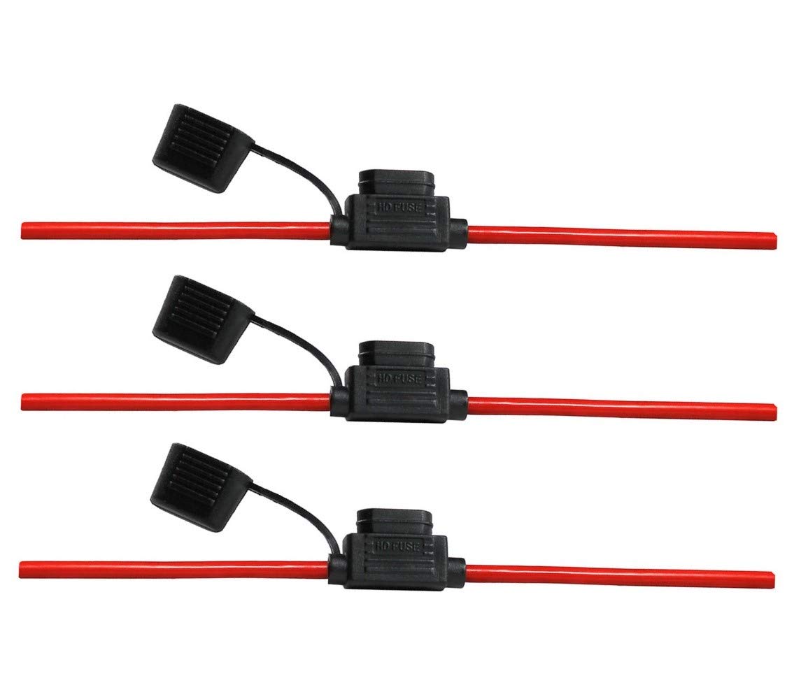 Offgridtec vk3-004951 Blade Fuse Holder, red, 3 STK