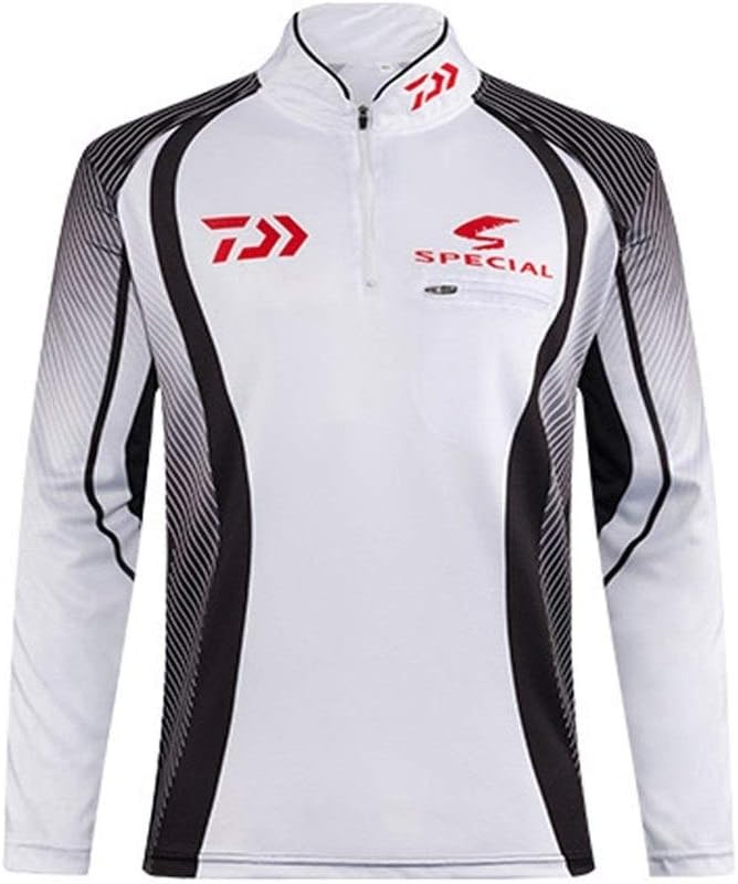VIVIANE Fishing Clothes Long Sleeve Fishing Coat Sun Protection Clothing Breathable Sport Wear