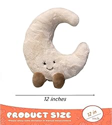 JOSON Sun Shaped Plush Toys, Soft Bedside Sofa