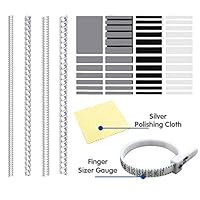 Pantipinky Ring Spacer for Loose Rings Size Adjuster Invisible Ring Guards Sizer Reducer - 61pcs in 2 Type