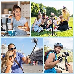 MACOO Selfie Stick Phone Tripod with Remote Upgrade
