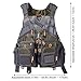 Bassdash Strap Fishing Vest Adjustable for Men and Women, for Fly Bass Fishing and Outdoor Activities