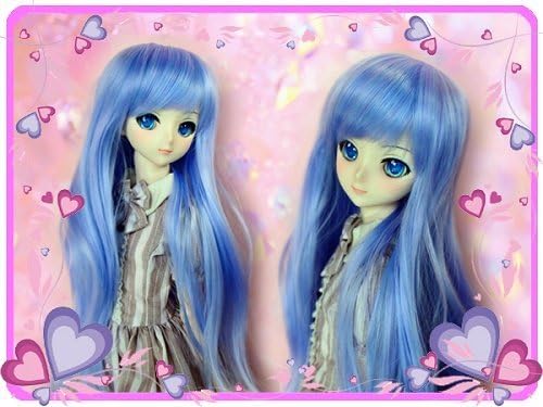Doll wig Yurufuwa Long hydrangea color 9 to 9.5 inches Dollfie Dream DD / MDD Super Dollfie SD size