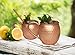 Copper mugs- Moscow Mule Set, 100% Solid Copper-Unique Unlined, Large Welded Handle, Handmade, Hammered Vintage Style Designer Gift Set of 2xMugs, 2xStraws & Shotglass. 160z-Keeps Drinks Colder Longer