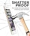 Aduro Screen Protector for iPhone 8/7/6/6s 4.7-inch (NOT Plus), Tempered Glass Shatter Proof Film, 3-Pack