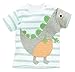 Fiream Boys Summer Cartoon Short Sleeve T-shirt