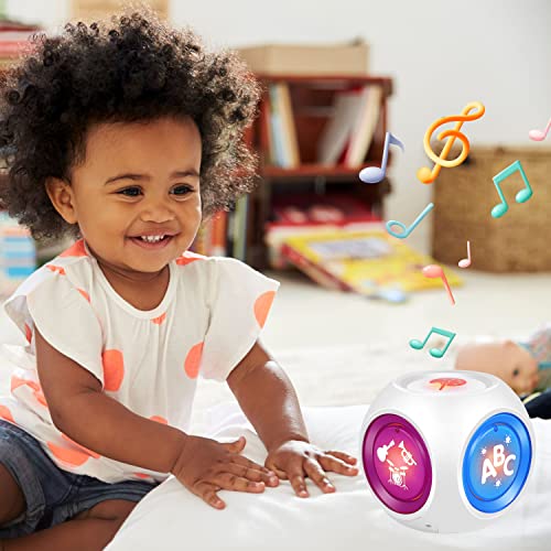 Smart Learning Cube Toy for Kids Interactive Educational Light Up Toy