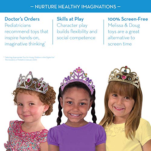 2 Melissa+Doug+Dress+Up+Tiaras+Costume