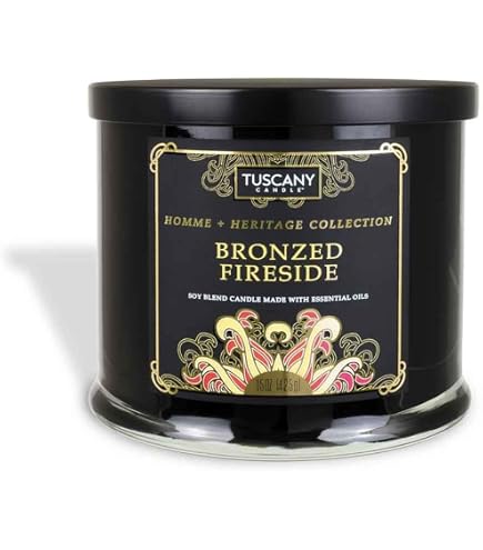 tuscany candle tobacco leather Amazon.com: Tuscany Candle Tobacco Leather Scented Jar Candle, 15 oz : Home  & Kitchen