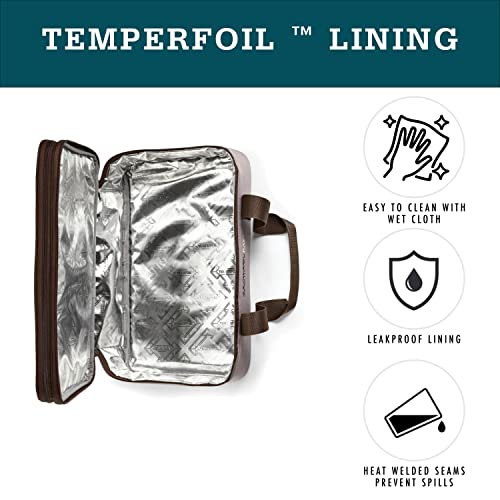 Rachael Ray Expandable Insulated Casserole Carrier with Dish Storage