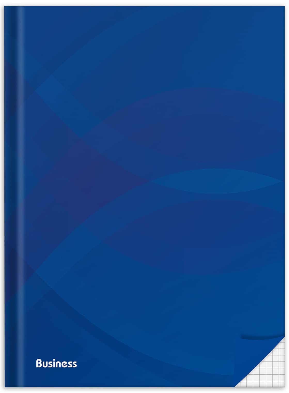 RNK 46499 Notebook "Business Blue" in DIN A4 Squared with 96 Sheets 70 g/m², Pack of 1