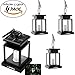 LED Solar Candle Lights, LEAGY 4 Pack - White Light Home House Outdoor Candle Lantern Solar Powered Landscape Umbrella Tree Lantern Lamp