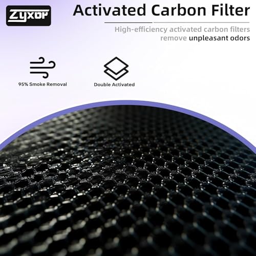 Bedavol 2 Pack Core 400S Replacement Filter Compatible with LEVOIT Core 400S & Core 400S-P and Core 400S-RF Air Purifier, 3-in-1 True HEPA Activated Carbon Pre-Filter, White