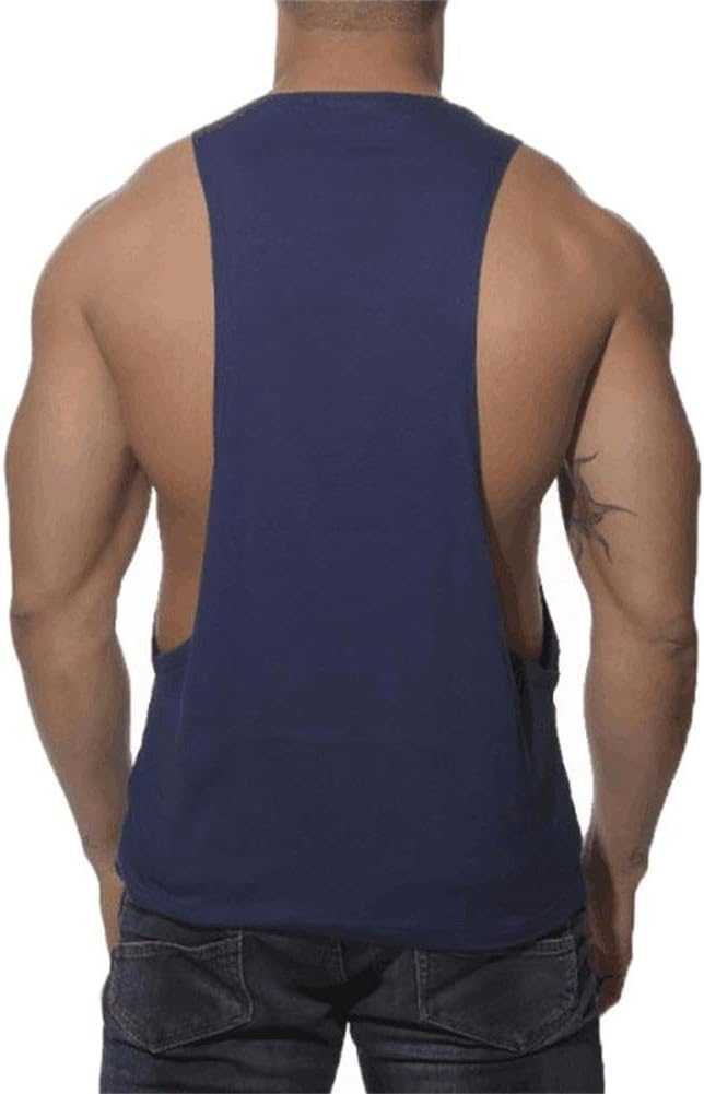 YAKER Muscle Cut Stringer Workout T-Shirt Tank