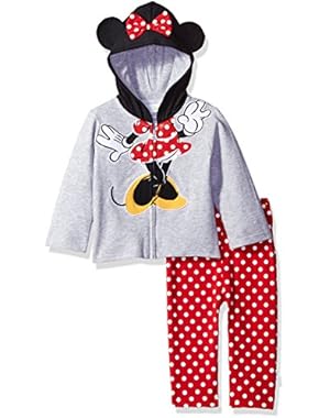 Baby Girls' Minnie Mouse Costume Hoodie and Pant Set