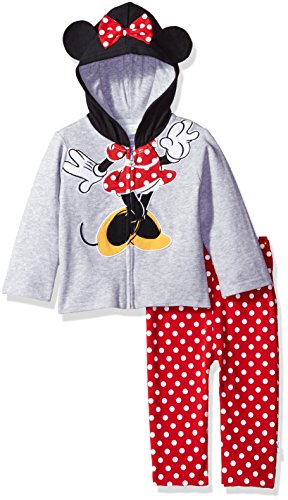 Disney Baby Girls' Minnie Mouse Costume Hoodie and Pant Set