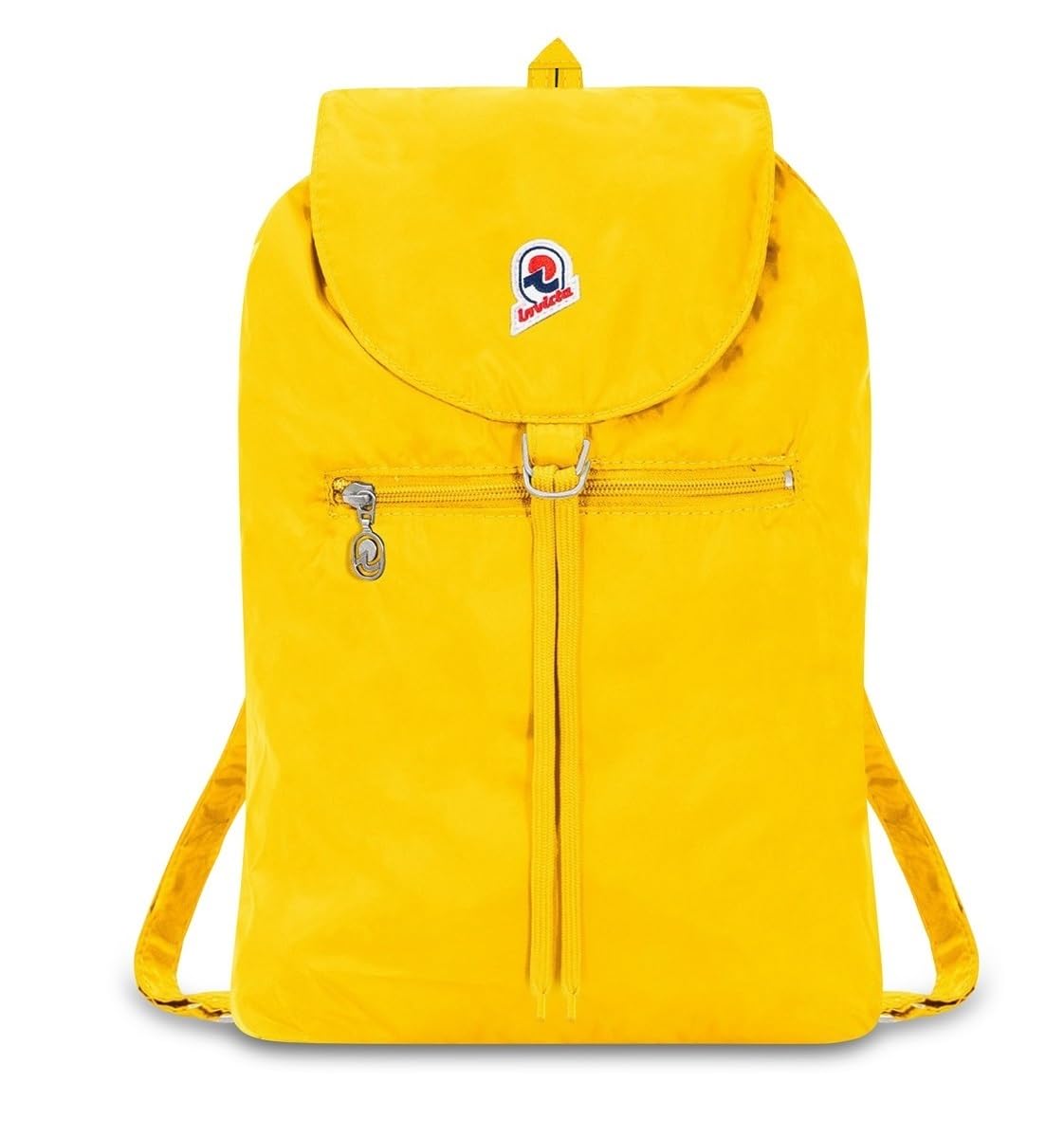 Invicta Backpack, VINTAGE NEXT, Minisac Drawstring Backpack, Casual Daypack, Unisex, One Size 8 LT, For Day Trips & Free Time, with Hip-Belt, packable, Italian Design, bicolor