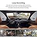 Dual Dash cam 1080P Full HD Front and Rear Camera for Cars, Driving Recorder with IR Sensor,170 Degree Wide Angle, 3 inch LCD Screen G-Sensor, WDR, Night Vision, Loop Recording WDR, Motion Detection