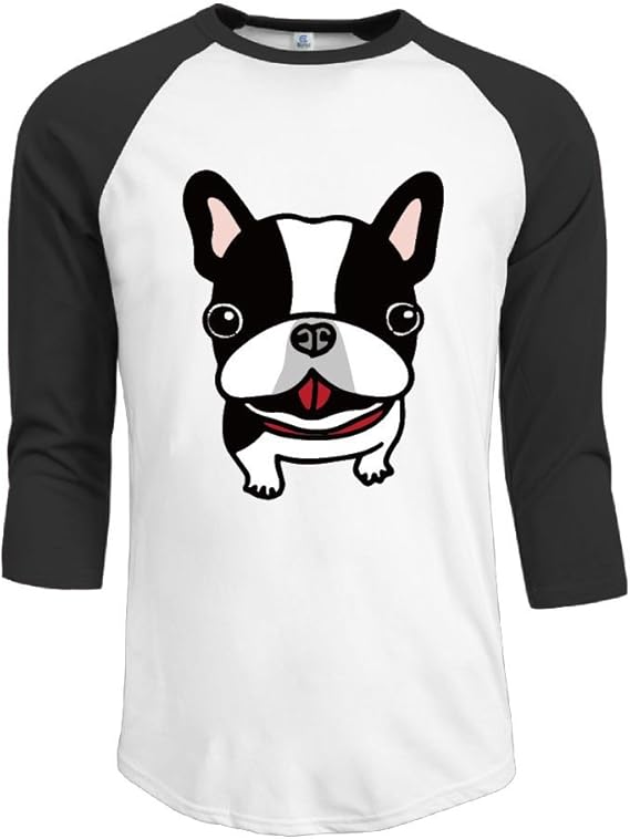 Amazon Co Jp 癒し系子犬 ボケ担当 ぽっちゃり 超萌えフレンチブルドッグ ご主人様どこ 男性着 シャツ イラスト 今季最新 ラグラン 袖tシャツ 3 4スリーブtシャツ 服 ファッション小物