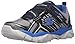Skechers Kids Electronz Z Strap Sneaker , Black/Royal,13.5 M US Little Kid