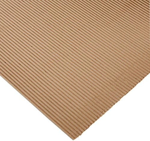 Boardwalk Singleface SGLFACEB24250 B-Lute Corrugated Cardboard 24 Inch 23/23 Inch Size 250 Foot Roll