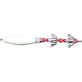 Ahi USA 6" Weighted Lead Body Squid Jig - 2 Hook, Luminous Glow (SJ-460)