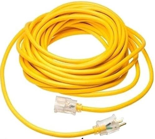 Extension Cords 16/3 25 ft Foot 125V SJT Extension Cord LIGHTED End Prong Indoor Outdoor / Use