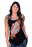 Harley-Davidson Womens Flame Two Toned Sleeveless Tank