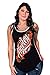 Harley-Davidson Womens Flame Two Toned Sleeveless Tank