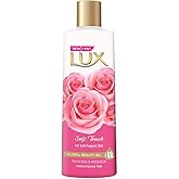 Lux Soft Touch Silk Essence & Rose Infusion Moisturising Body Wash, 240ml